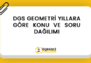 DGS TÜRKÇE YILLARA GÖRE KONU VE SORU DAĞILIMI